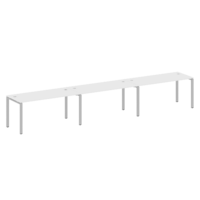 Стол-станция METALL SYSTEM на 3 раб.места на П-образном м/к  БП.СМ-3.4  4800*720*750